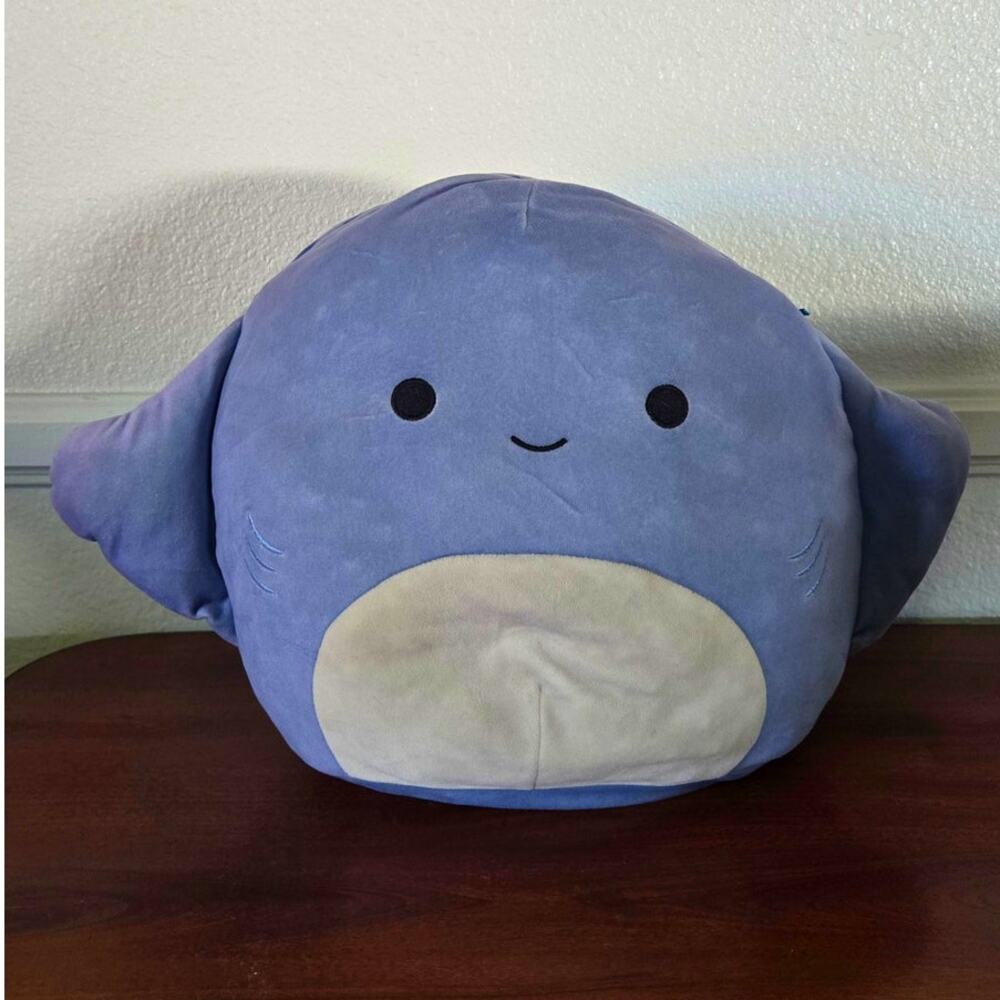 Stingray Squishmallows - Blue Aziza 14"